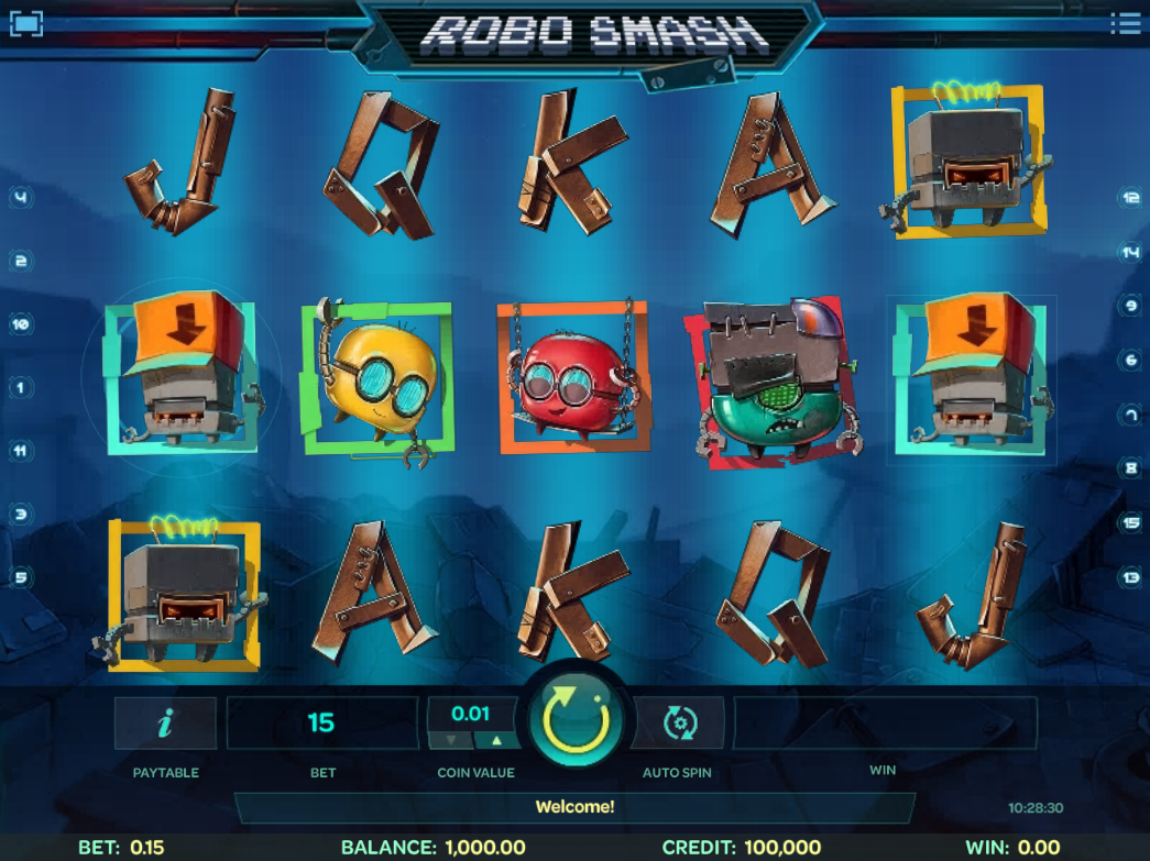 robo smash slot