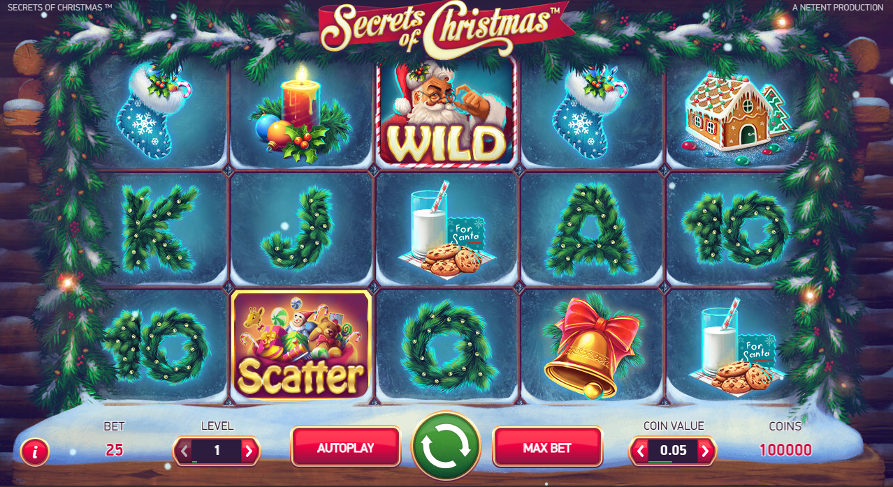 secrets of christmas slot