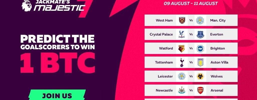Fortune Jack Launches Majestic 7 Premier League Competition to Win Big Bitcoin