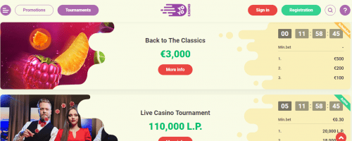 Yoyo Casino Screenshot 1