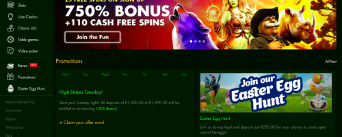 7Spins Casino Screenshot 1