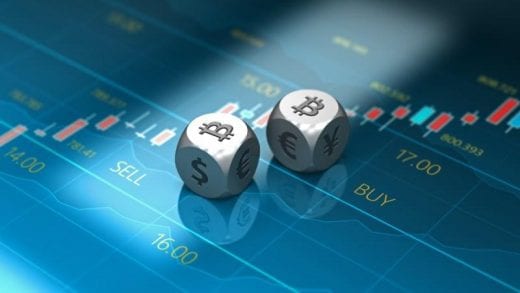 bitcoin dice on stock chart
