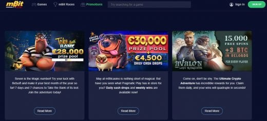 mbit casino promotions