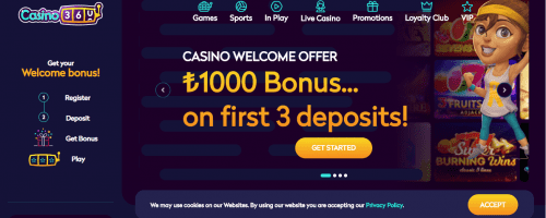 Casino360 Screenshot 1