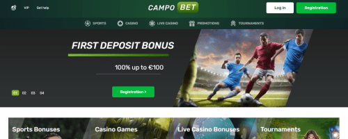 Campobet Casino Screenshot 1