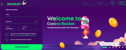 Casino Rocket Screenshot 1