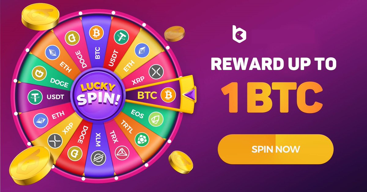 BC.Game offers players up to 1 BTC in Lucky Spins