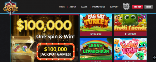 CasinoCastle Screenshot 1