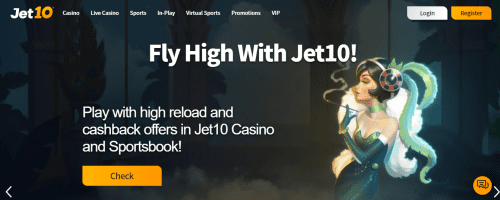 Jet10 Casino Screenshot 1